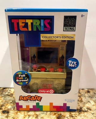 TETRIS ARCADE COLLECTOR'S EDITION  ELECTRONIC GAME FREE STANDING NEW