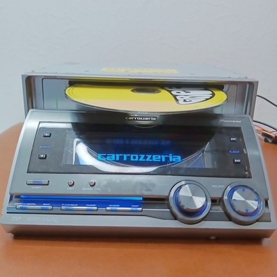 Pioneer Carrozzeria FH-P070MD 2DIN Car Audio CD MD DSP Tested