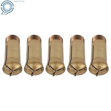 5 Pack 5C Emergency Brass Collet 1/16" Lathe Milling Holder High Precision