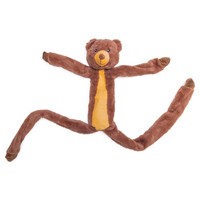 Beeztees Hundespielzeug BäR PlüSch Mit Seil 100 Cm Braun FüR Hunde