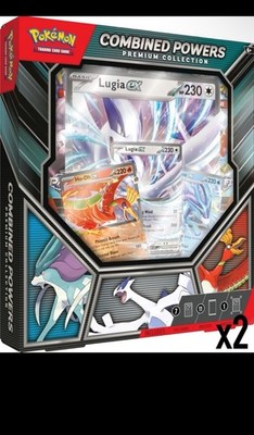 pokemon combined powers booster packs Pokemon TCG Combined Powers Ex Premium Collection Box X2 SEALED!