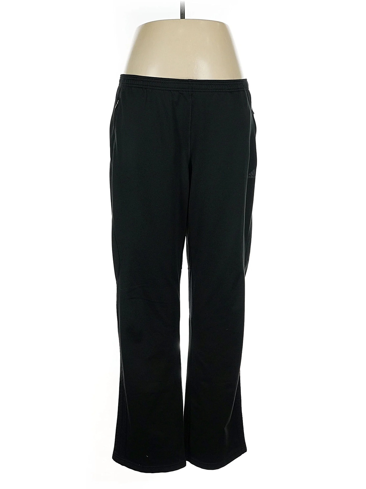 Adidas Women Black Track Pants L