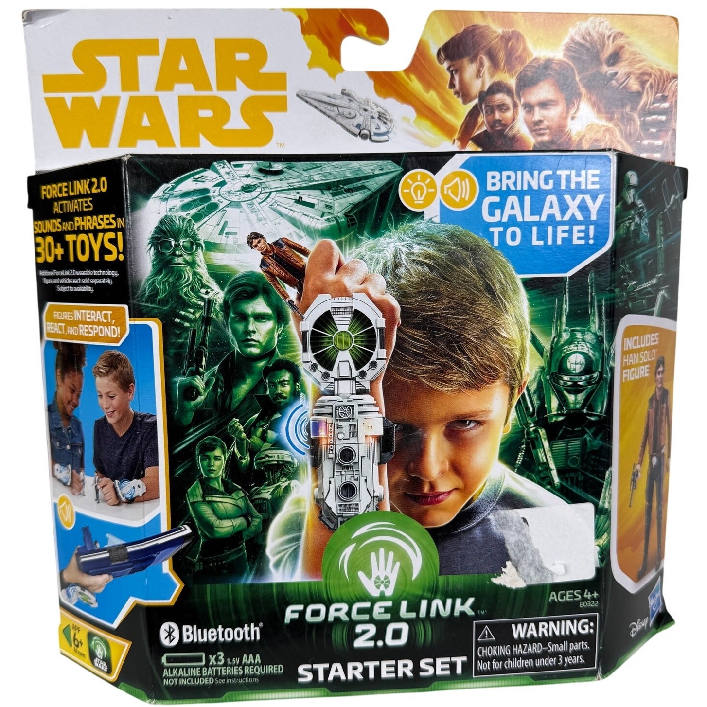 Disney Star Wars Force Link 2.0 Starter Set with 3.75in Han 