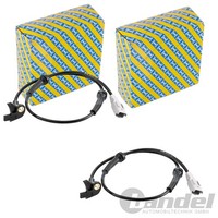 2X SNR ABS-SENSOREN Vorne Passend FÜR CitroËN Berlingo C4 Peugeot Partner