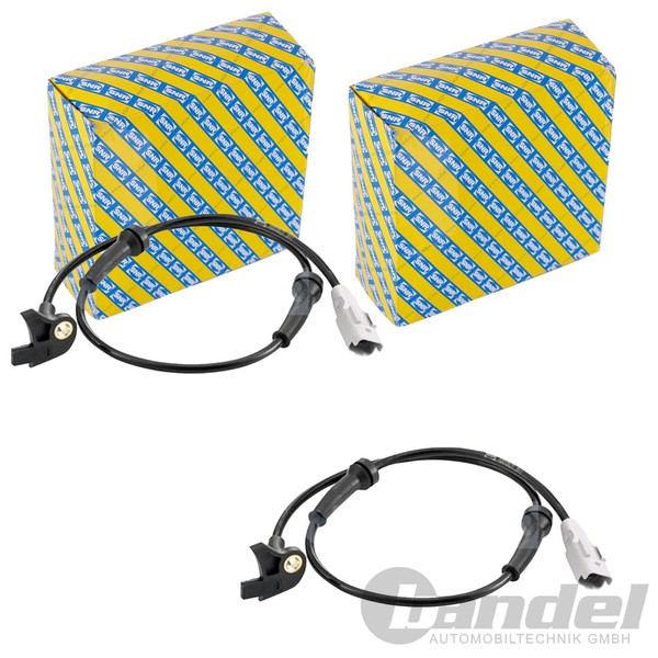 2X SNR ABS-SENSOREN Vorne Passend FÜR CitroËN Berlingo C4 Peugeot Partner-image