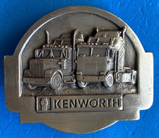 VINTAGE KENWORTH TRUCK BELT BUCKLE