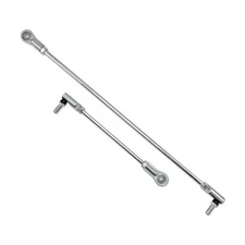 3/8-24 Short & Long Tie Rod Set w/Ends Replacement Fits Yerf Dog Go Kart Cart 