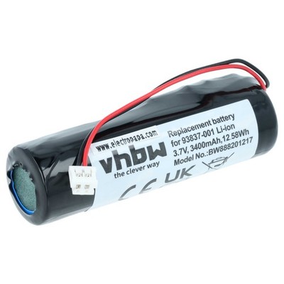 Akku für Wahl 8504L 1919 Beretto Black Stealth 8591L 8148 Rasierer 3400mAh