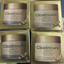 Lot Of 4 Cicatricure Gold Lift Night Cream 1.7 oz 50g Each Sealed