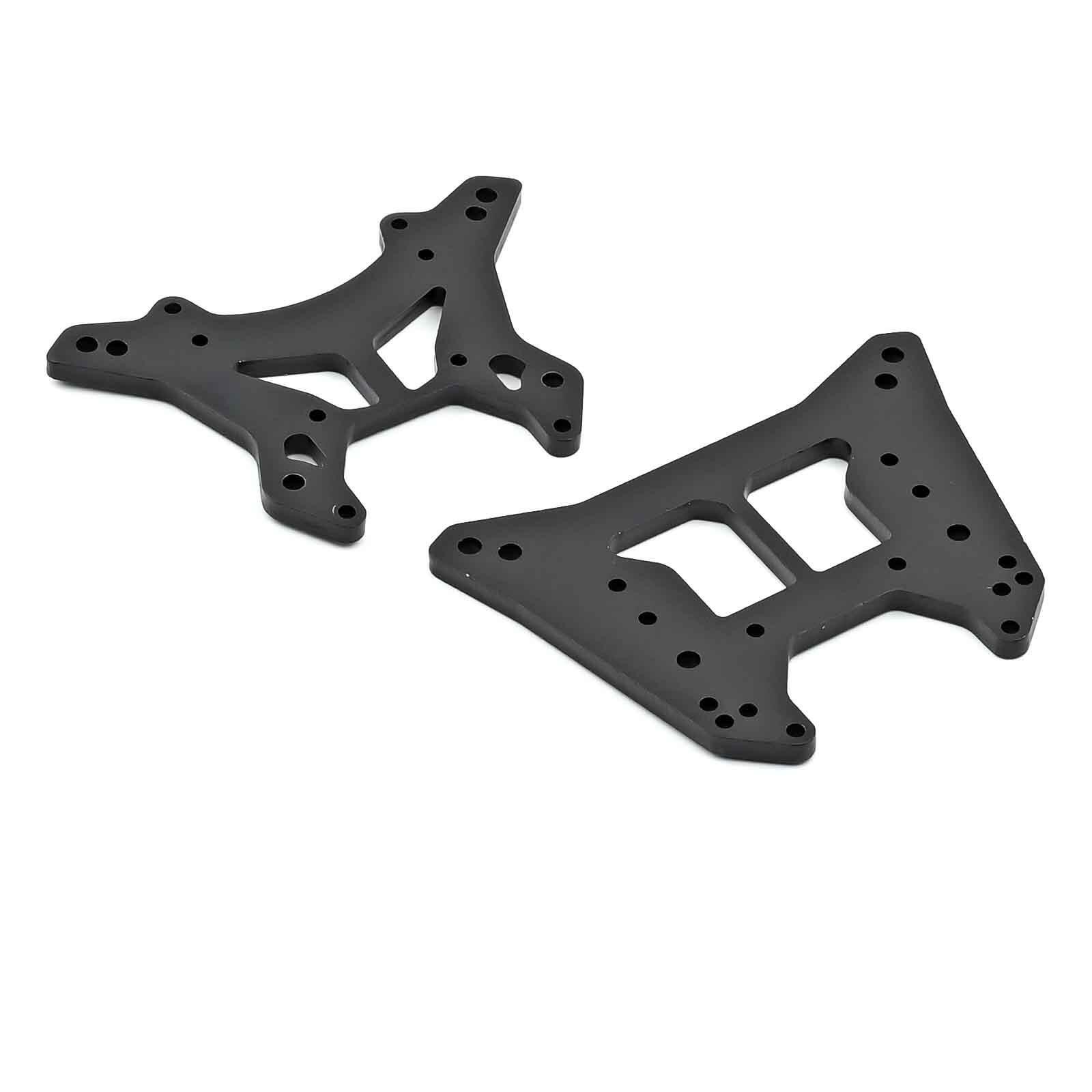 Arrma Front Rear Shock Towers Aluminium M4 Black Kraton 6S ARA-1521 ARA-1522