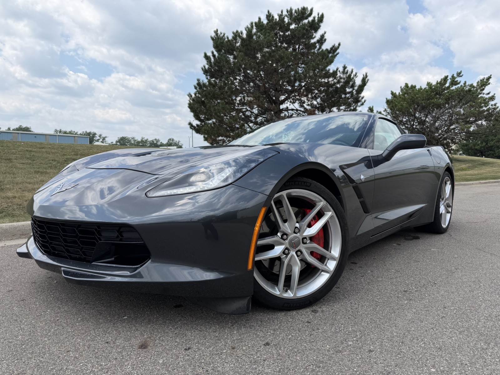 2014 Gray Chevrolet Corvette   | C7 Corvette Photo 3