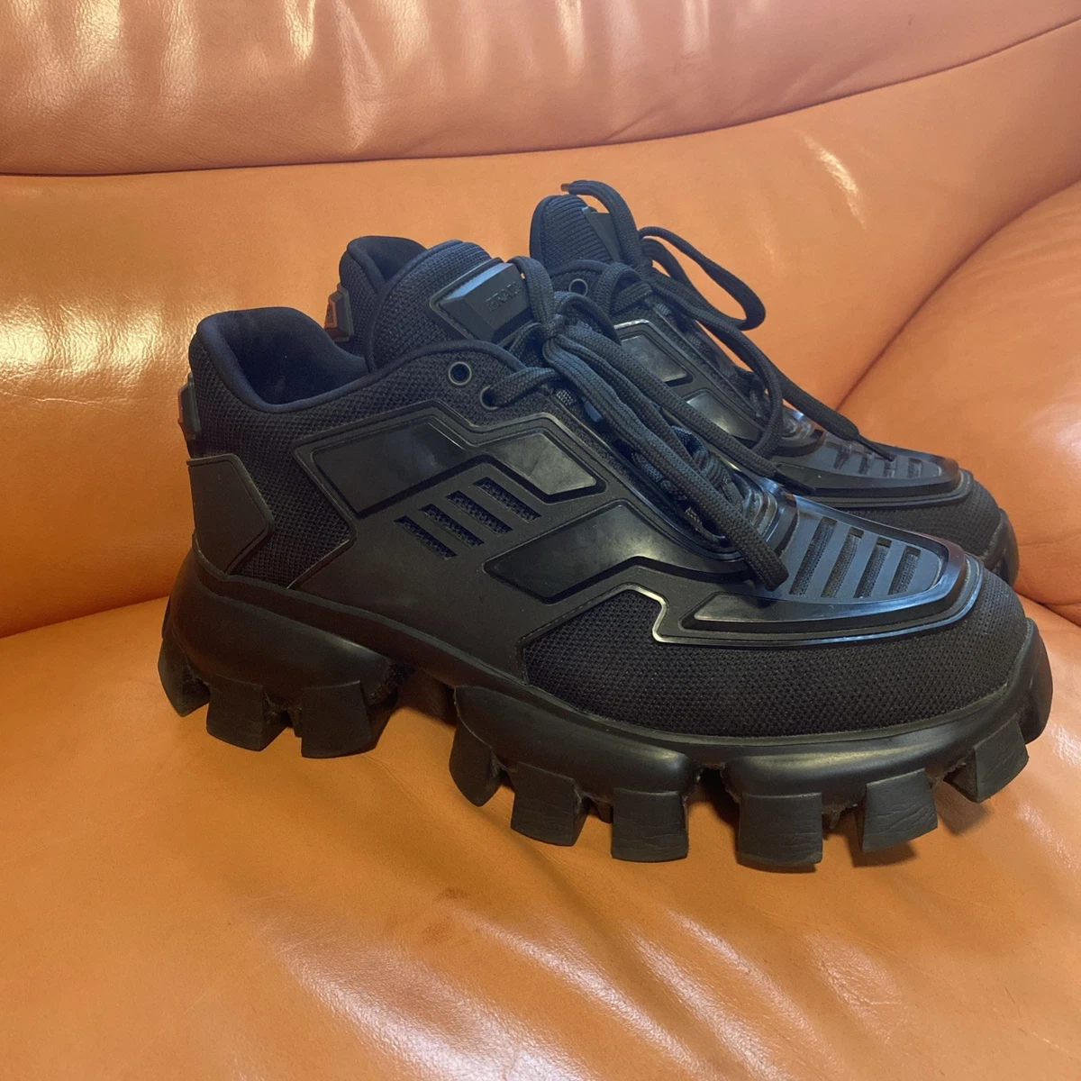 Prada Cloudbust Thunder Knit Black W for sale | eBay