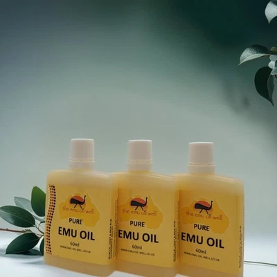 EMU OIL WELL Emu Oil 60ml Triple Pack