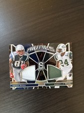 2024 Spectra Randy Moss Darrelle Revis Rivals Dual Jersey Relic Hyper /75 HOF