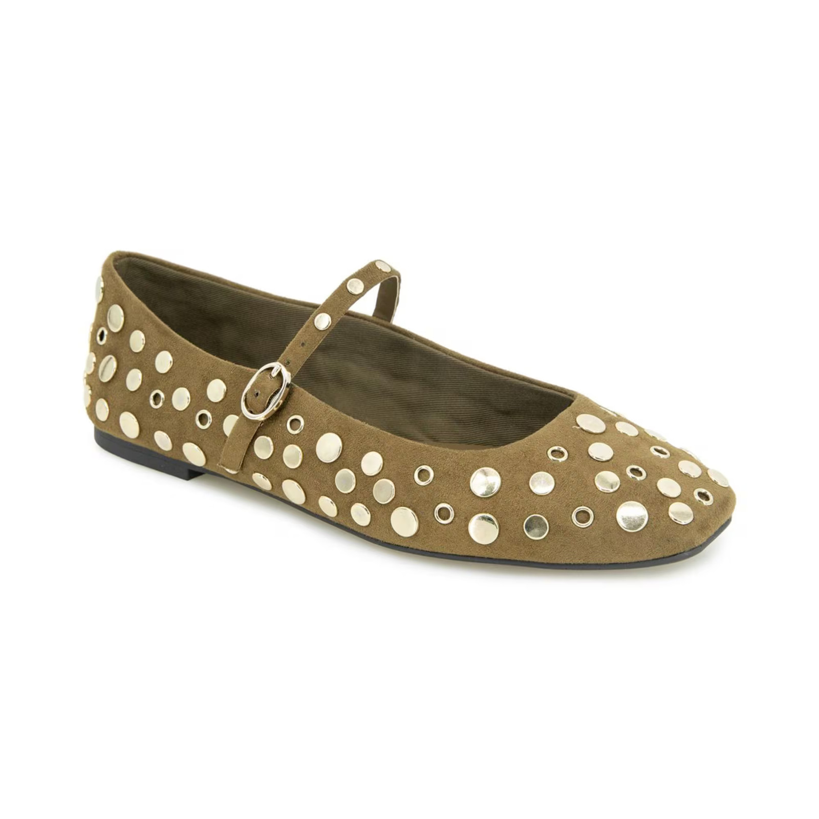 Women's Kenneth Cole New York Jasper Stud Ballet Flats Loden