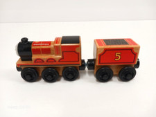 Thomas  Friends Real Wood JAMES  JAMES' TENDER 5-FHM40-VERY NICE- RARE 