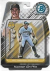 2024 BOWMAN CHROME DRAFT "IN ACTION" REFRACTOR KONNOR GRIFFIN #BIA-7 ROOKIE SP