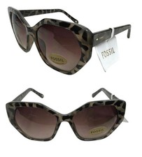 New Fossil FW191 Leopard/Brown Womens Sunglasses