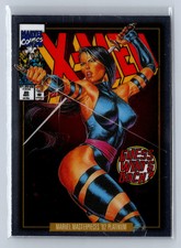 2024 Marvel Masterpieces '92 Platinum Psylocke Variant Covers #65-V