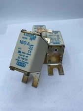 LOT OF 3 NH00 Ultra Rapid Fuse SIBA 20 189 20 160A aR 690VAC 200KA