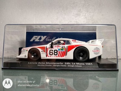 FLY CAR MODEL 88239 FIAT LANCIA BETA MONTECARLO #68 LUBRIFILM 1:32 SLOT CAR