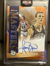 2025-26 Topps Finest Basketball #MA-LB Larry Bird Masters Auto 02/25🔥🔥🔥