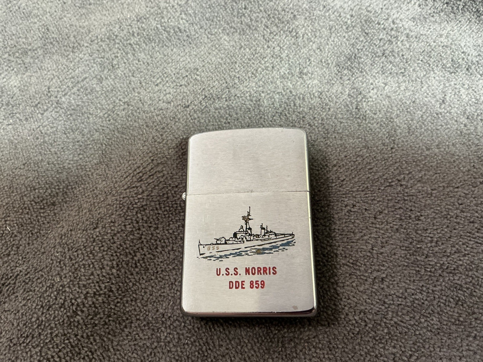 Vintage 1962 ZIPPO U.S.S. NORRIS DDE 859