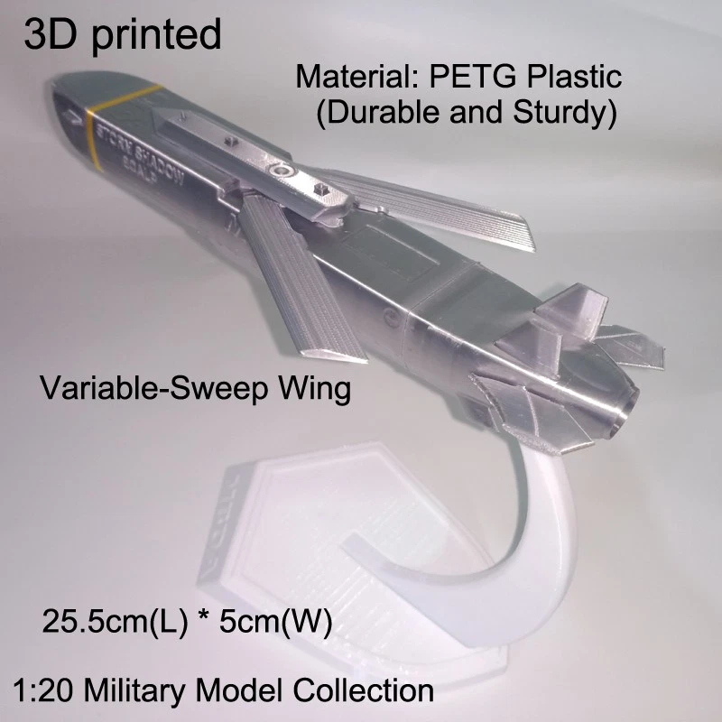 3D Printed 1:20 Military Model Collection STORM SHADOW (SCALP EG) Cruise Missile - Image 2 of 4