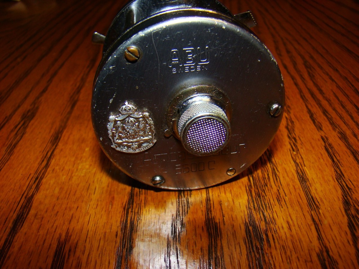 U9015 TF NICE ABU GARCIA OLDER AMBASSADEUR 5500 C GUN METAL U9015 TF NICE ABU GARCIA OLDER AMBASSADEUR 5500 C GUN METAL