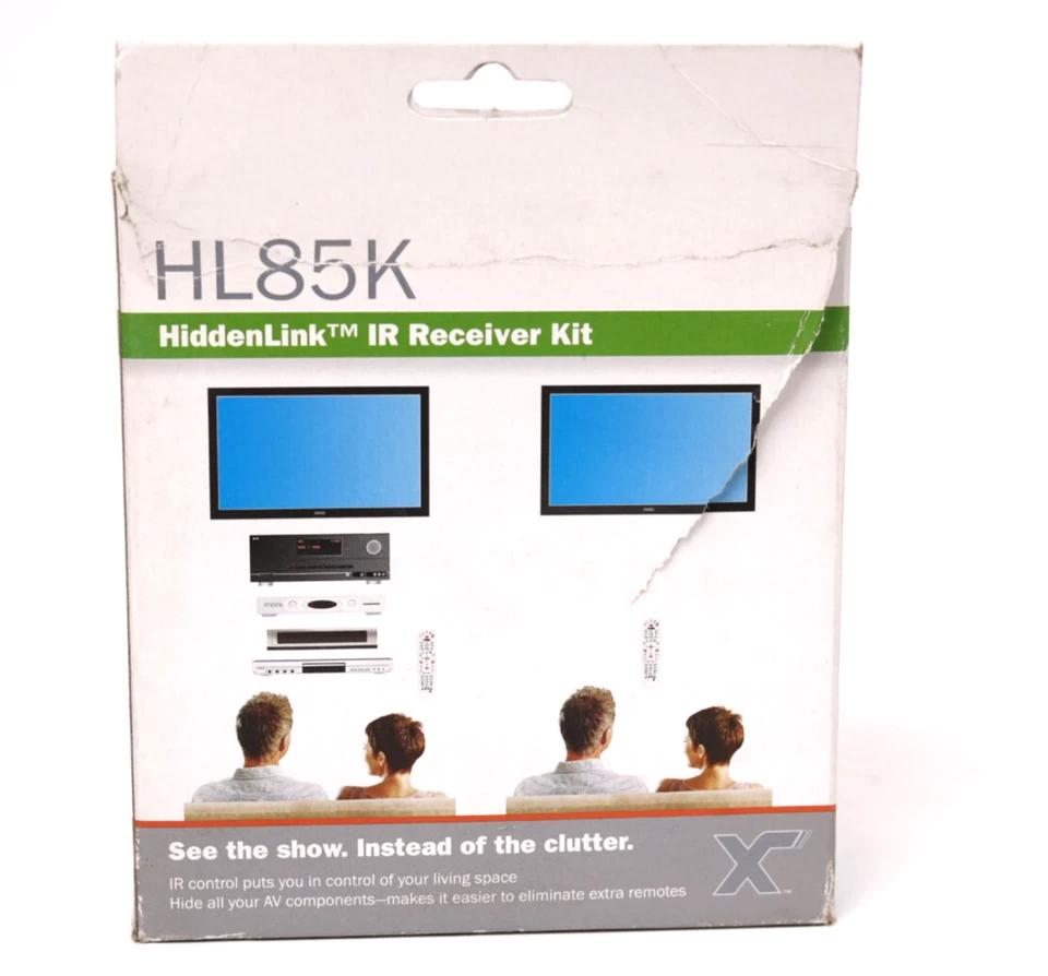 Xantech HL85K HiddenLink IR Receiver Kit (Black) p674 - Image 2 of 2