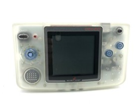 Neo Geo Pocket Color Console White skeleton SNK with1 software game Tested