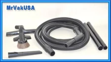 Deluxe Attachment Kit for Panasonic, Titan, Riccar, Simplicity, 12' Hose + 7 pcs