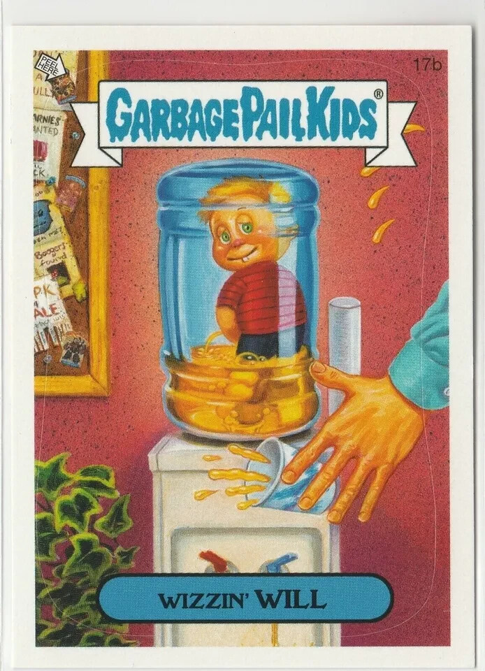 Wizzin' Will #17b Garbage Pail Kids GPK 2005 All-New Series 4 ANS4