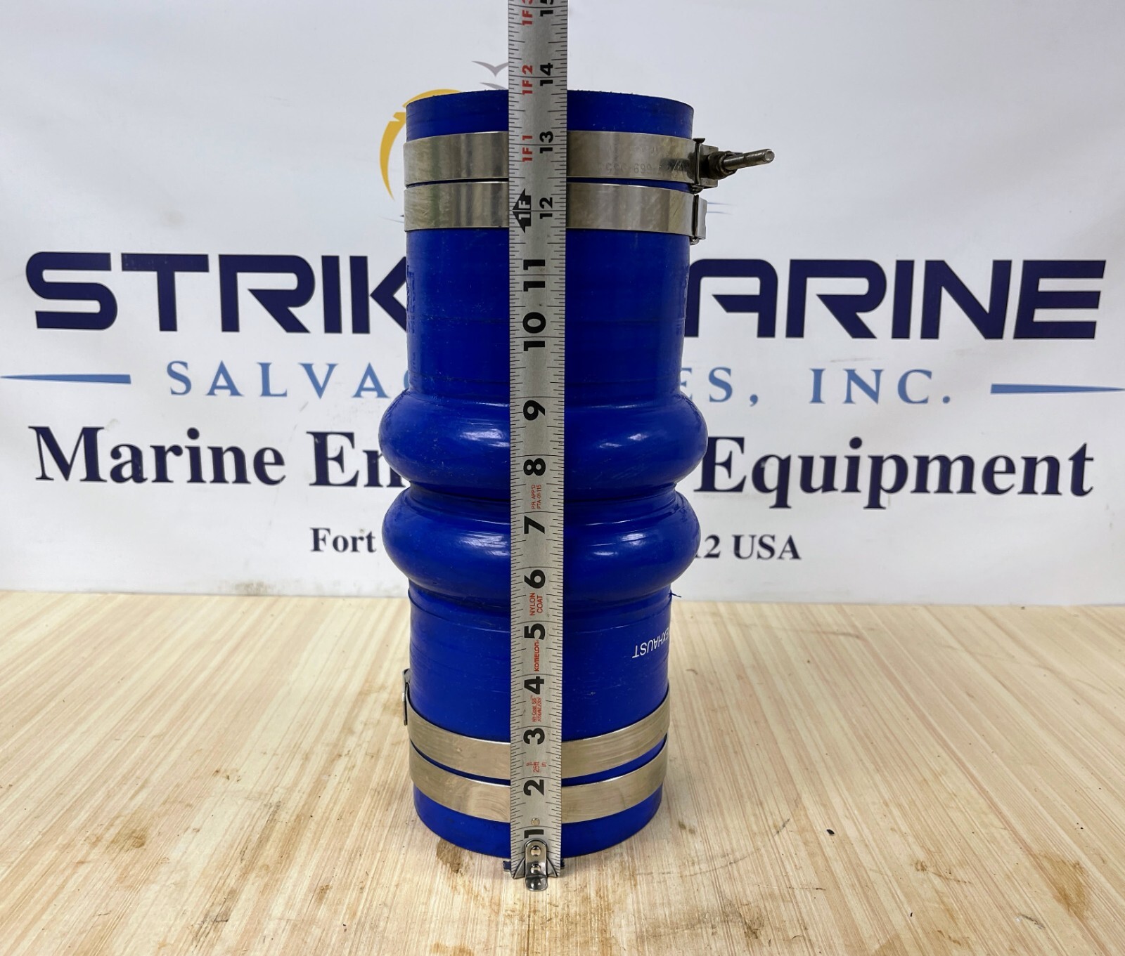 Metcalf Marine Exhaust SAEJ2006 , Marine Wet Exhaust Double Hump With