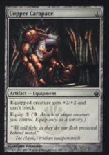 Copper Carapace - Mirrodin Besieged: #102, Magic: The Gathering Lp R209