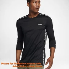 NIKE SPORTSWEAR AIR MAX 2018 - 3/4 SLEEVE TRAINING SHIRT TOP 100% COTTON SMALL