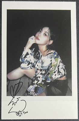 Kep1er Chaehyun 5th Mini Album Magic Hour Signature Polaroid K-pop Poca PC