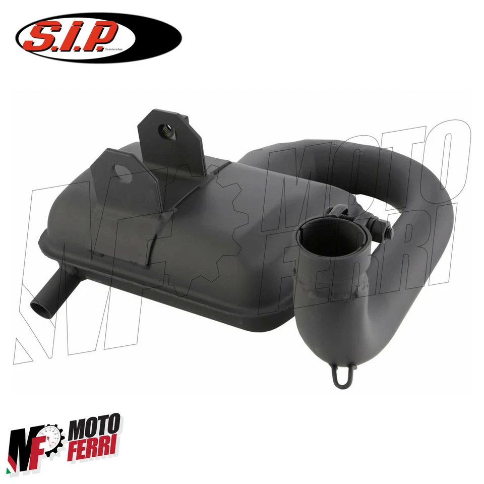 MARMITTA ESPANSIONE SIP ROAD RACING 2.0 NERA VESPA 125 150 PX ARCOBALENO - Immagine 2 di 4