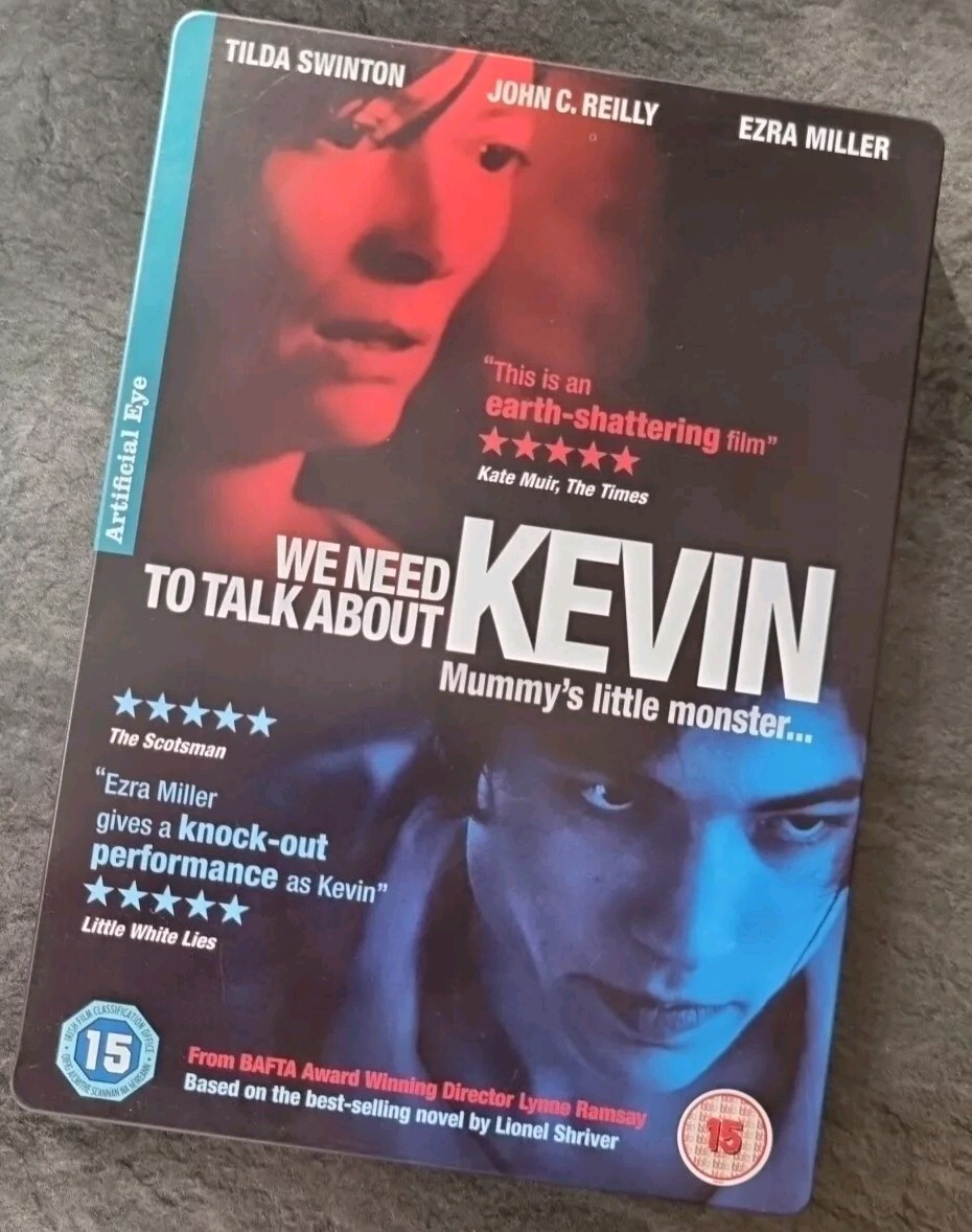 We need to talk about Kevin - EX DVD Steel Book case editon 2012 Tilda Swinton