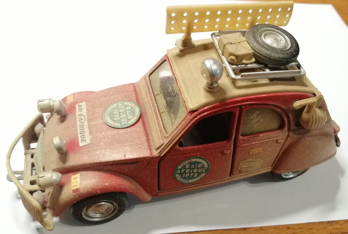 Polistil 1/25 Citroën 2CV Raid Afrique S630 - Miniature Collection Italienne