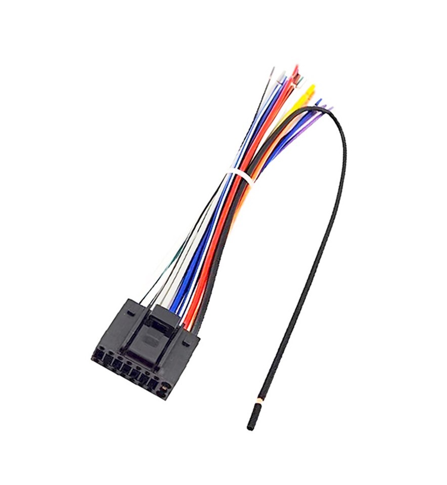 New Wire Harness 16pin Replacement for Kenwood Car Radio DDX419BT DDX