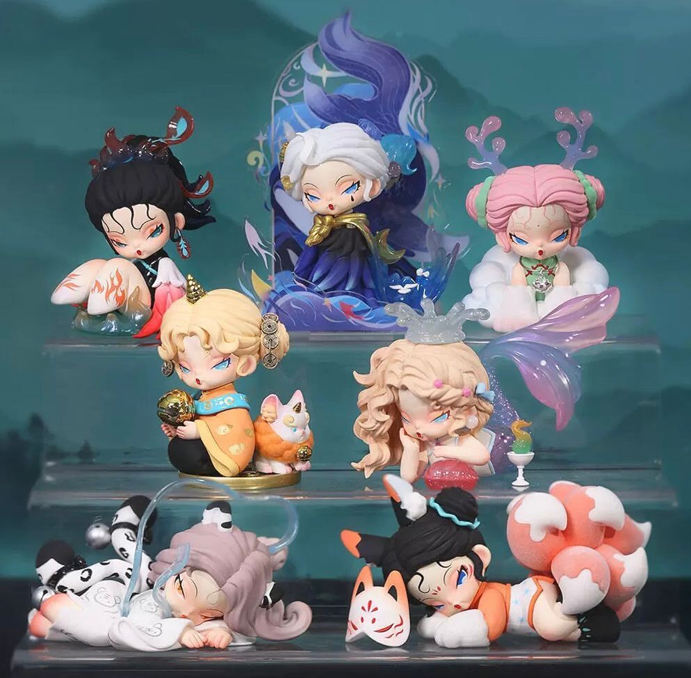 DODONAMI Chinese Mythological Stories Blind box Confirmed Figures