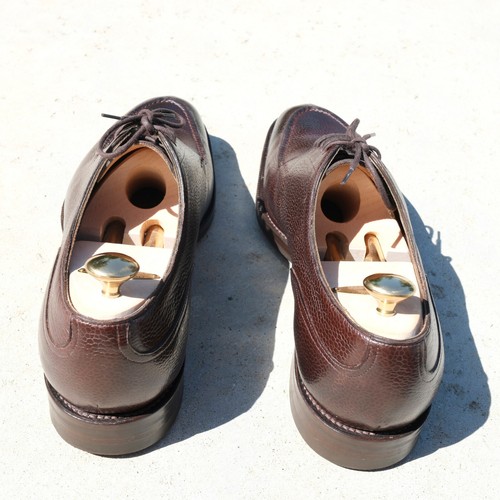 Edward Green Dover Dark Brown London Grain Split Toe Shoes UK Sz 9/9.5 E 606 - Imagen 4 de 7