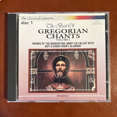 Various Artists : The Best of Gregorian Chants Volume 1 CD