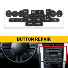 Fits For 05-09 FORD MUSTANG Stereo Radio Navigation Button Repair Decals sticker