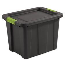 Sterilite Tuff1 Latching 18 gal Stacking Plas...
