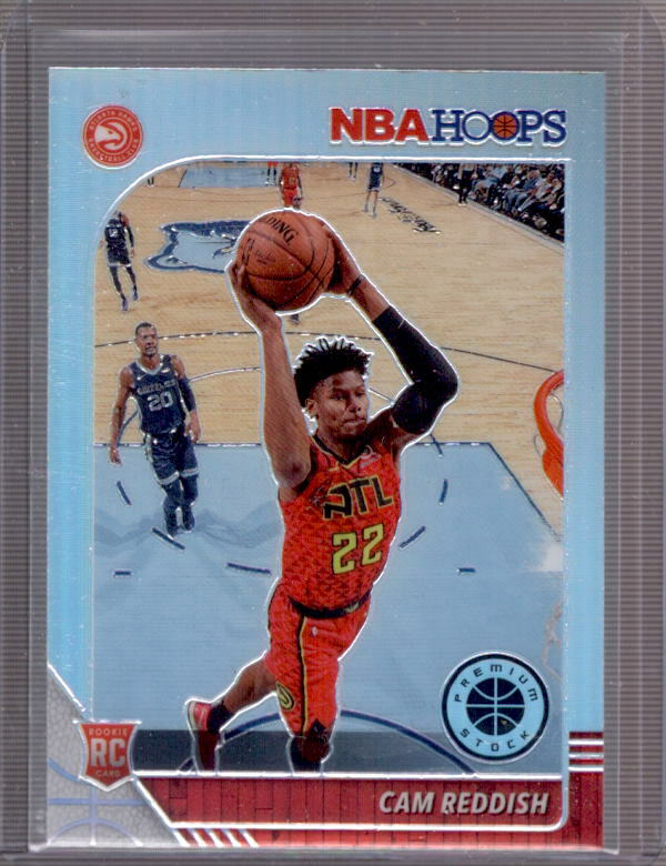 CAM REDDISH 2019-20 NBA Hoops Premium Stock #207 Silver Prizm Rookie RC Qty