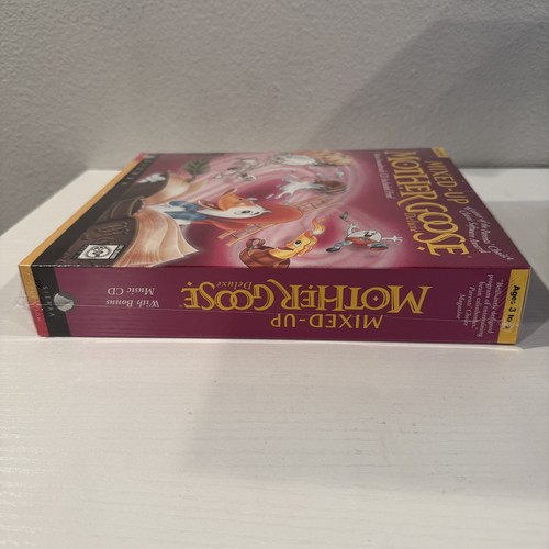 Mixed-Up Mother Goose Deluxe PC 1995 Big Box CD Bonus Soundtrack Sealed New - Picture 6 of 6