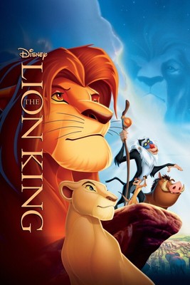 1994 Walt Disneys The Lion King Movie Poster 13x19 Simba King Mufasa Scar   
