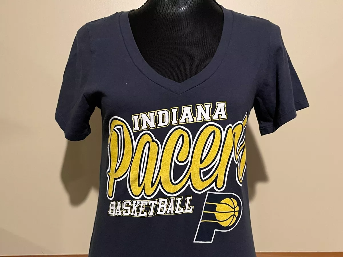 NBA Indiana Pacers Basketball Short Sleeve T Shirt Women's Large